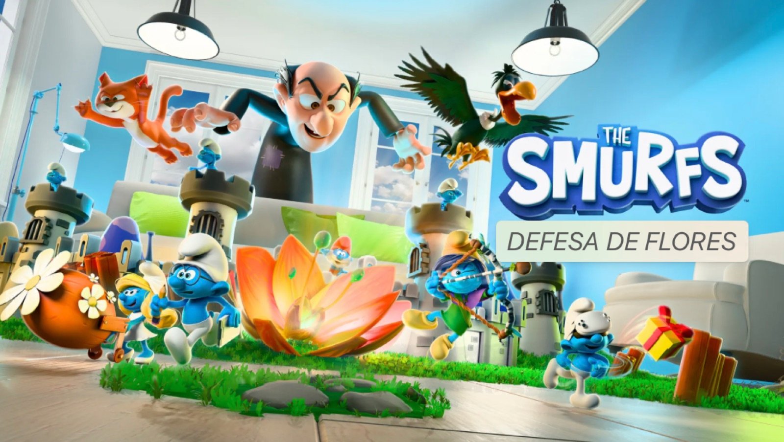 The Smurfs – Flower Defense (PT)